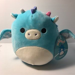Squishmallow Kellytoy 8 Inch Tatiana The Dragon Stuffed Plush Toy